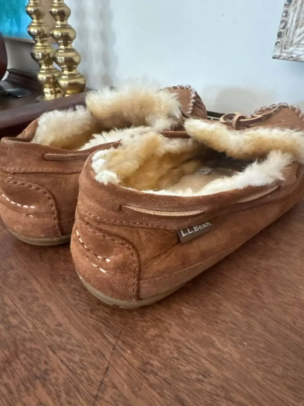 L.L.Bean Wicked Good Moccasins Men's Size 9 Wide